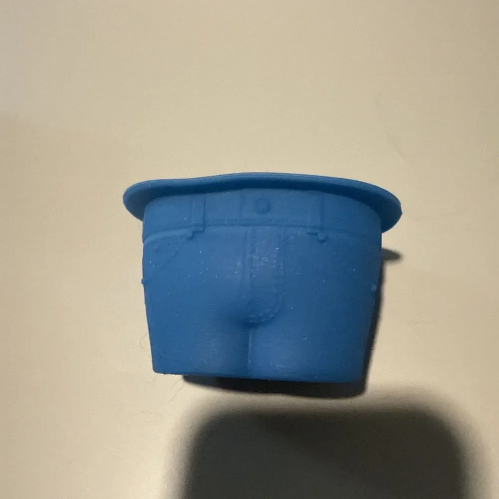 Muffin Top Baking Cups Silicon Molds Blue Jean Pants Dashing Four EA in Orig Bx